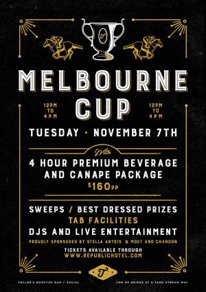 Melbourne Cup - Taylor's Rooftop