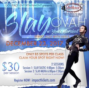 SLAY-OVAH High Heel Workshop w/ YANIS MARSHALL