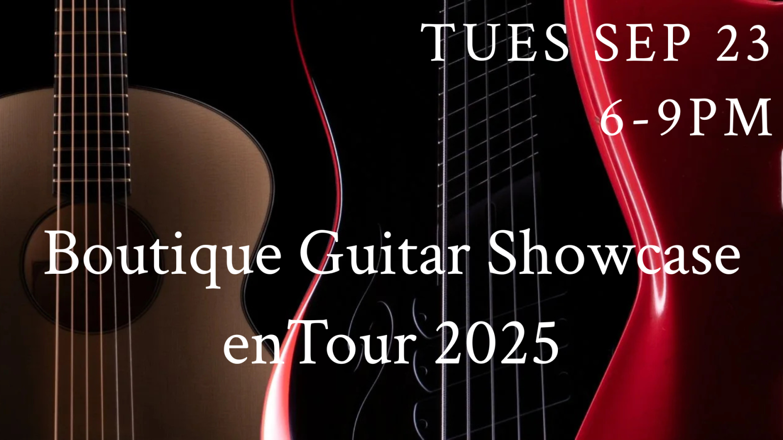 Boutique Guitar Showcase