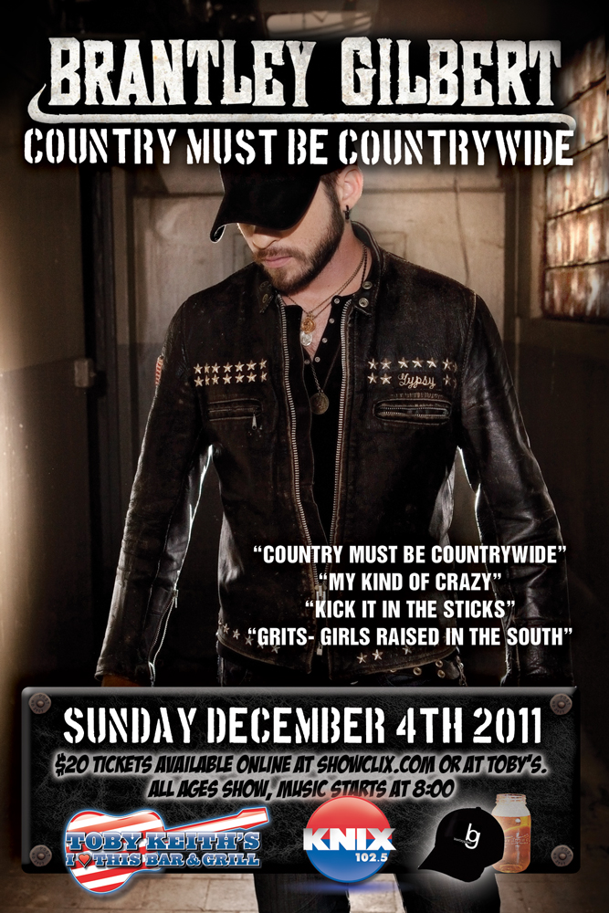 Tickets for Brantley Gilbert in Mesa from ShowClix