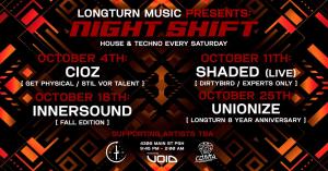 Longturn Presents: Unionize (8 Year Anniversary)