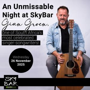 Gian Groen at SkyBar Hermanus