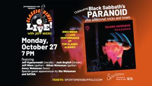 Classic Vinyl Live Black Sabbaths Paranoid