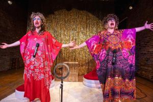 Trudy and Mona: LIVE AND IN THE FLESH!!!