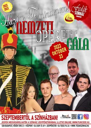NEMZETI OPERETT GÁLA - OKTÓBER 23.