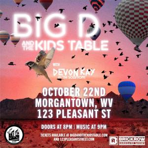 BRHC Presents - Big D and The Kids Table w/ Devon Kay & The Solutions