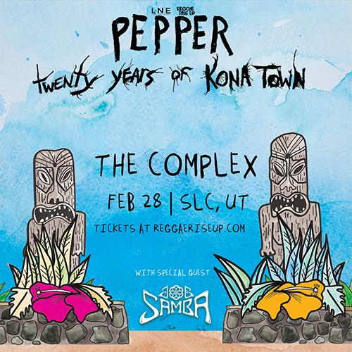 Tickets for Pepper in Salt Lake City from The Complex