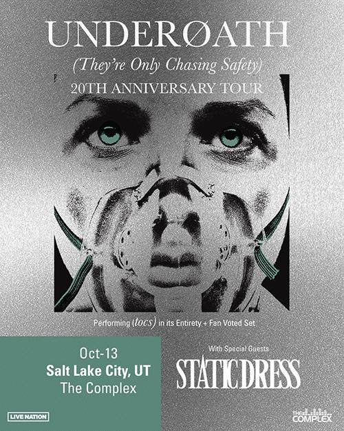 Tickets for UNDEROATH: THEY’RE ONLY CHASING SAFETY 20TH in Salt Lake City from The Complex