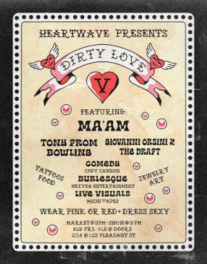 Dirty Love Rock Show 5 feat. Ma'aM, Tony From Bowling, Giovanni Orsini and The Draft