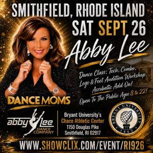 Abby Lee In Smithfield, Rhode Island Sept 26th