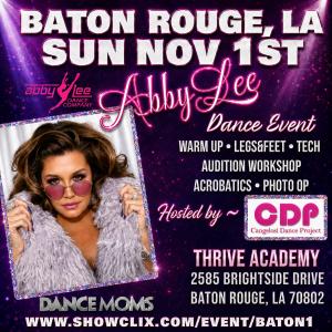 Abby Lee In Baton Rouge November 1st