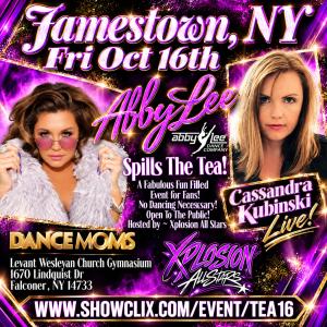Abby Lee Spills The Tea in Jamestown, NY 10/16