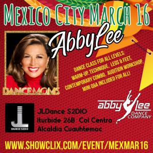Dance with Abby Lee - Mexico City