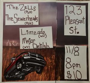 The Zells, The Sewerheads, Limeade, Major Delilah