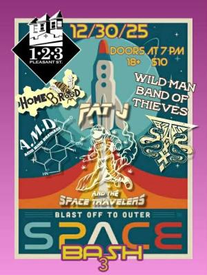 Space Bash 3 f. Wild Man Band of Thieves, Brasstaxx, Fat J And The Space Travelers, Home Brood, Acid Mind Drainage