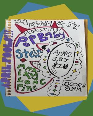 April Fools Day Featuring PopBaby, Stein, Amity Lone Pine