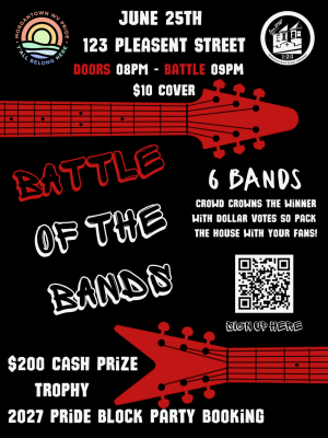 Morgantown Pride Presents Battle Of The Bands