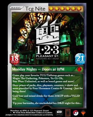 Game Night - NO COVER