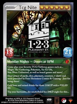 WEEKLY GAME NIGHT- No Cover