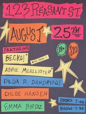 Lower Bar Show: Ft. Becks!, Abbie Mcallister, Dilda D. Dandridge, etc.