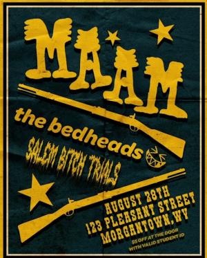 Ma'aM w/ The Bedheads, Salem Bitch Trials