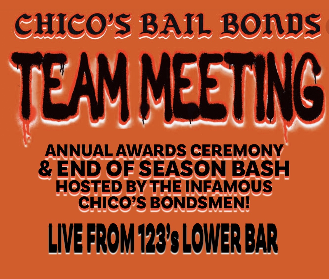 CHICO'S TEAM MEETING - END OF SEASON AWARD CEREMONY - LOWER BAR