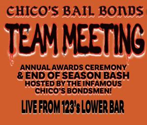 CHICO'S TEAM MEETING - END OF SEASON AWARD CEREMONY - LOWER BAR
