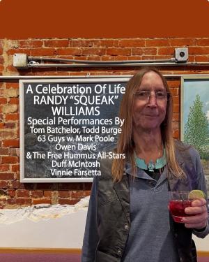 Celebrate Randy "Squeak" Williams f. Tom Batchelor, Todd Burge, Owen Davis, Mark Poole, Duff McIntosh, Vinnie Farsetta