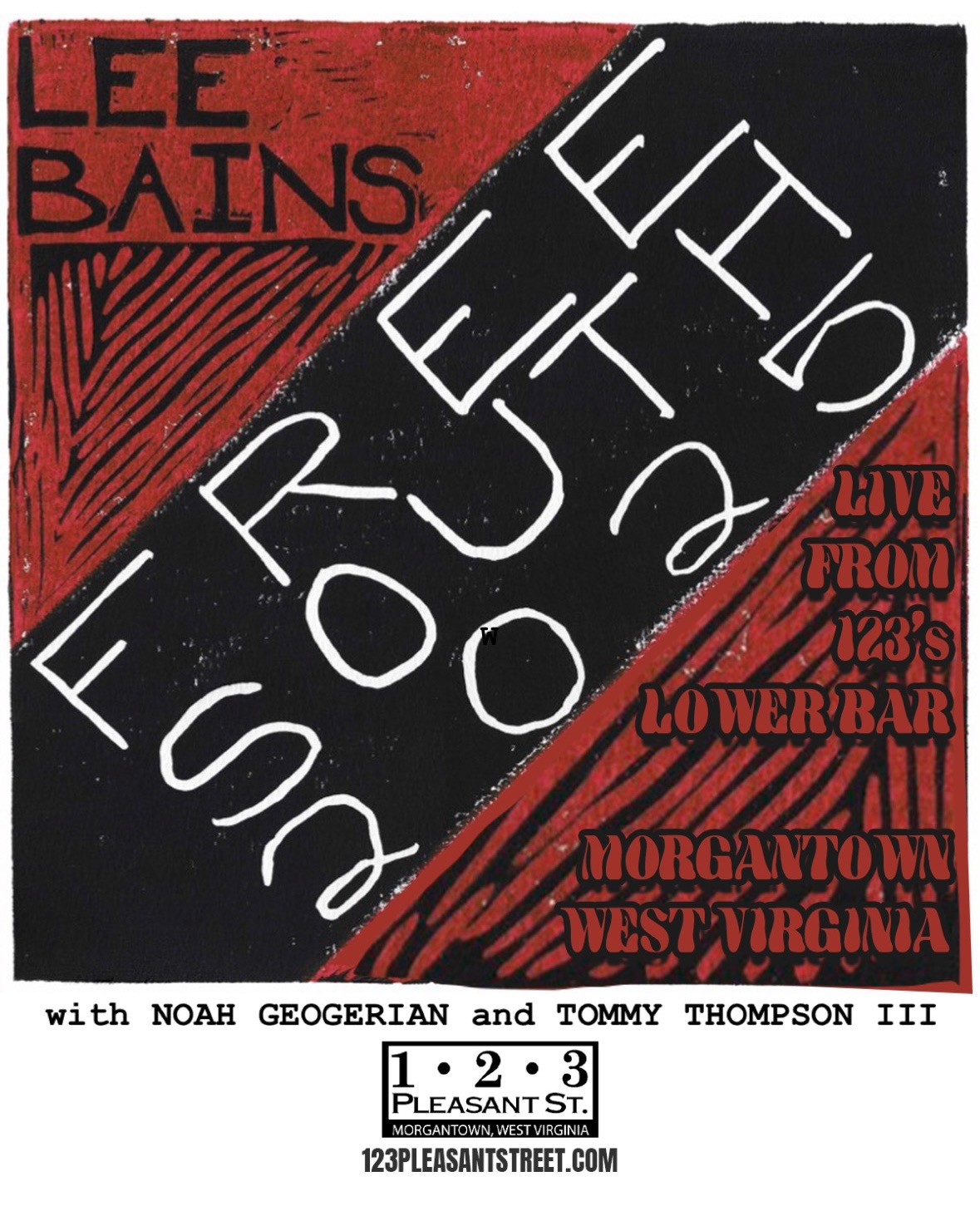 Lower Bar: Lee Bains with Noah Geogerian, and Tommy Thompson III