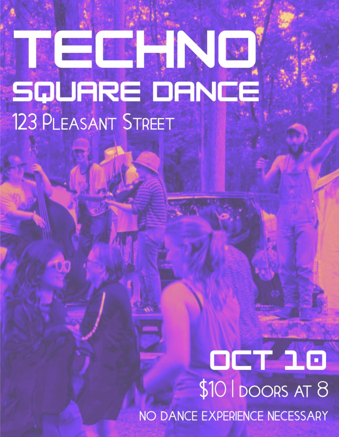 Techno Square Dance featuring Rosalie Coleman and The Mack Samplz String Band & More!