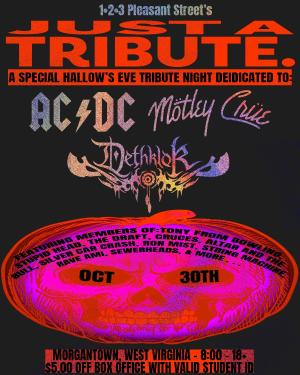 Just A Tribute: A Halloween Tribute Night to AC/DC, Motley Crue, and Dethklok