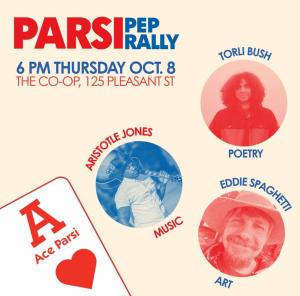 Ace Parsi Pep Rally f. Aristotle Jones, Eddie Spagetti, And Torli Bush