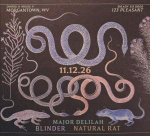 Major Delilah, with Blinder, & Natural Rat