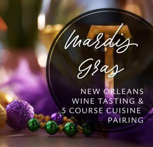 Mardi Gras Wine Pairing Dinner