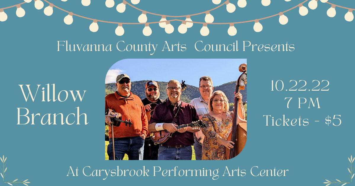 Tickets for Willow Branch in Fork Union from ShowClix