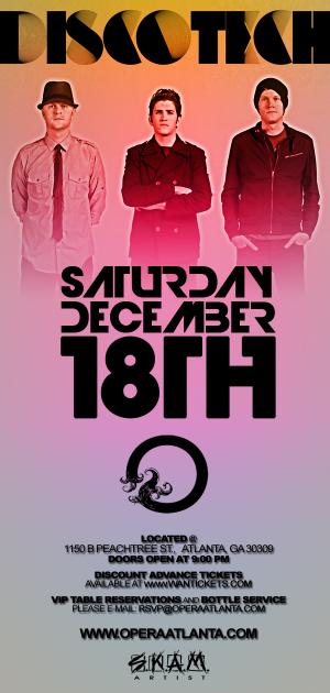 Discotech live at Opera