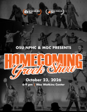 Homecoming Greek Show 2026