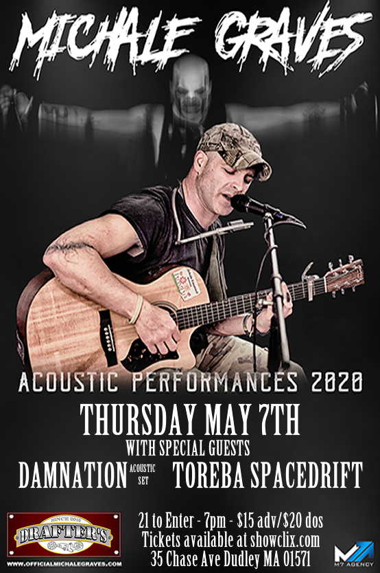 Tickets for Michale Graves Acoustic in Dudley from ShowClix