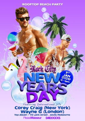 Rock City - NYD - Summer rooftop party