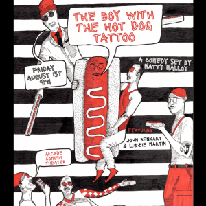 The Boy with the Hot Dog Tattoo