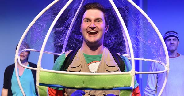 Photo of Nathanial Yost as Jimmy the Bubble Boy