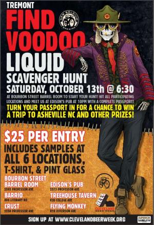 Find Vodoo Liquid Scavenger Hunt 2018