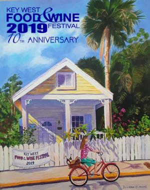 Official 2019 Painting, KW Food & Wine Festival