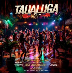 TAUALUGA BAR Sat 2nd August