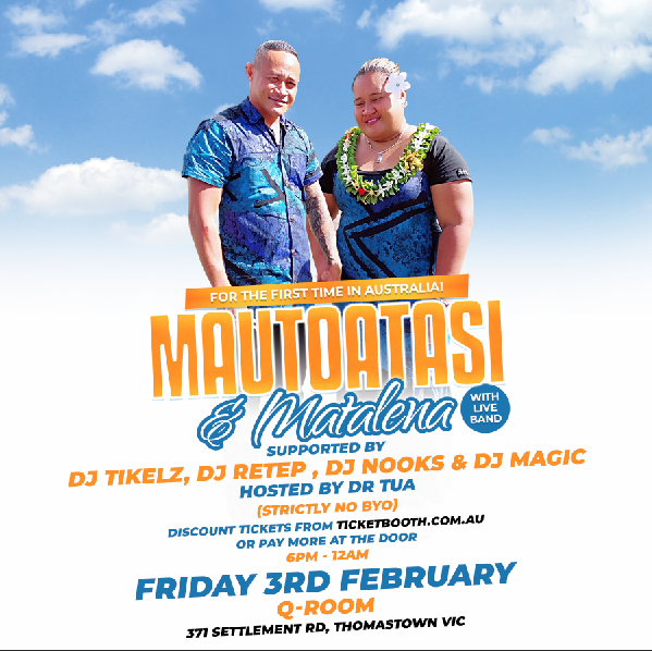 Tickets for Mautoatasi & Lena, Live at Q-Room, Melbourne in Thomastown