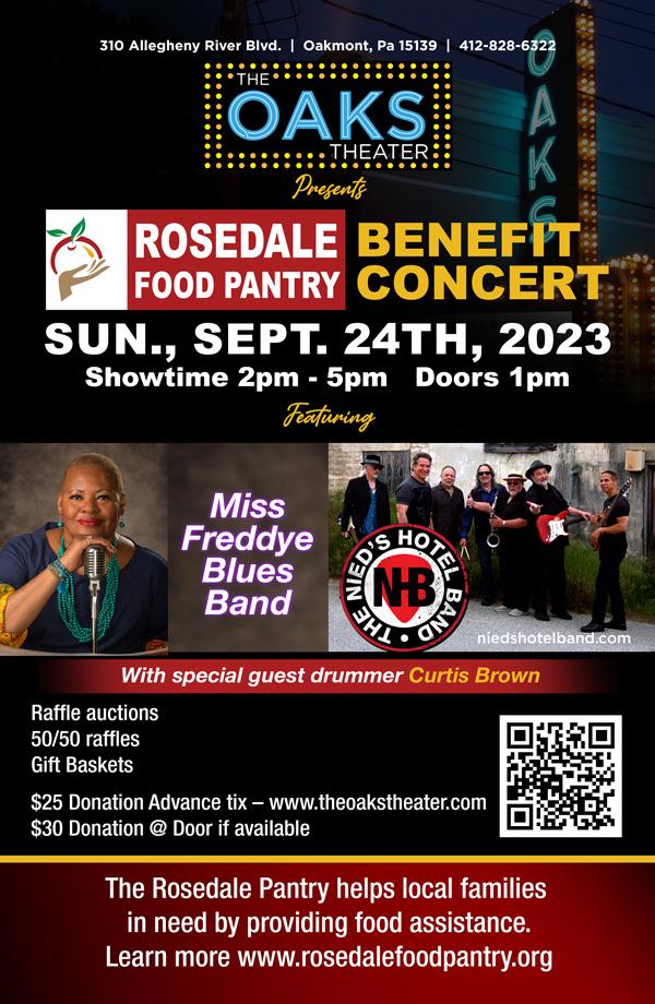 Tickets for Rosedale Food Pantry Benefit Concert in Oakmont from ShowClix