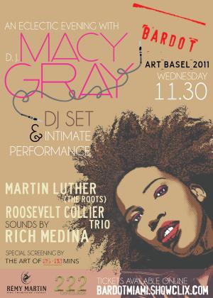 Macy Gray | Art Basel | 11.30