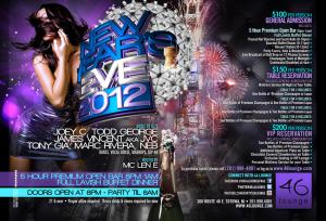 NEW YEARS EVE 2012 @46 LOUNGE