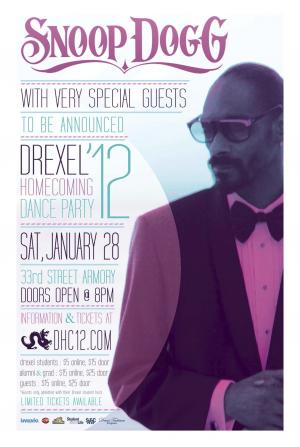 Snoop Dogg at Drexel Homecoming