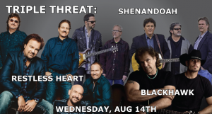 BlackHawk, Restless Heart & Shenandoah